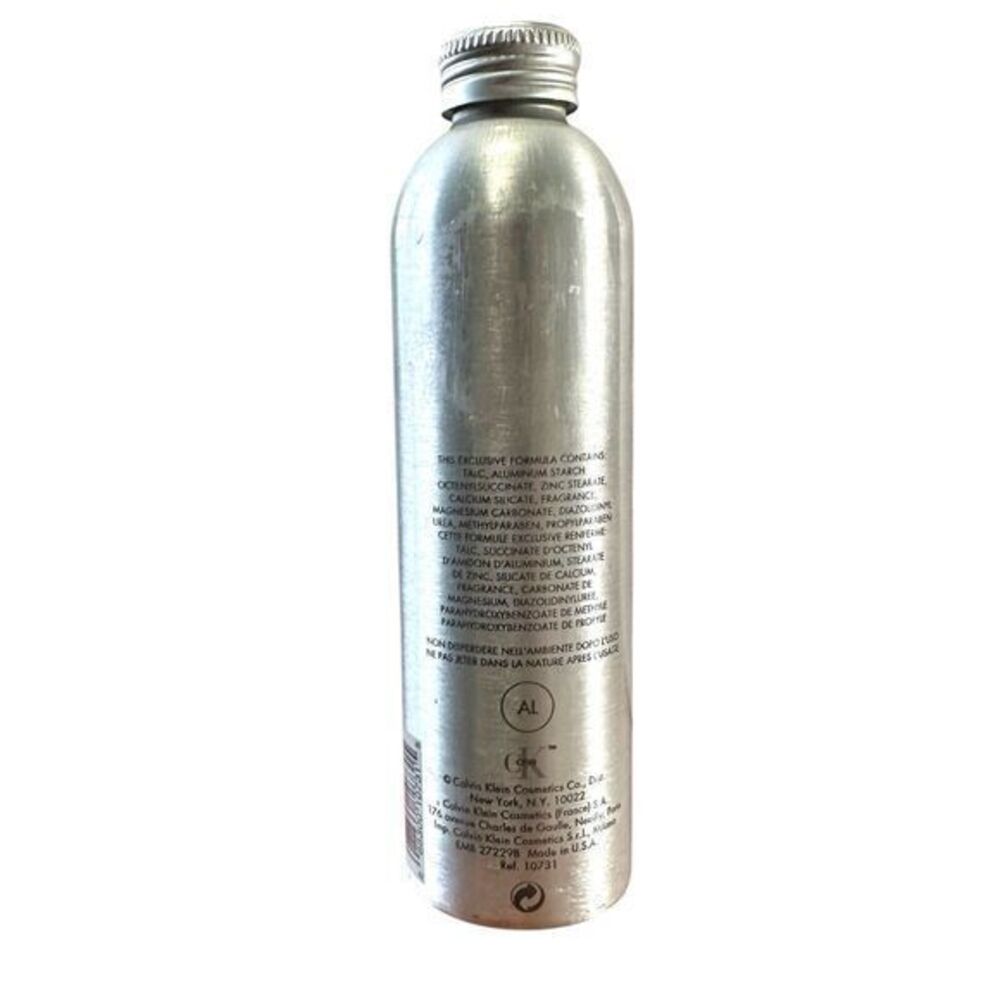 New/Sealed Vintage Calvin Klein CK ONE Scented‎ Talc Dusting Powder 5.3 oz - Picture 2 of 6